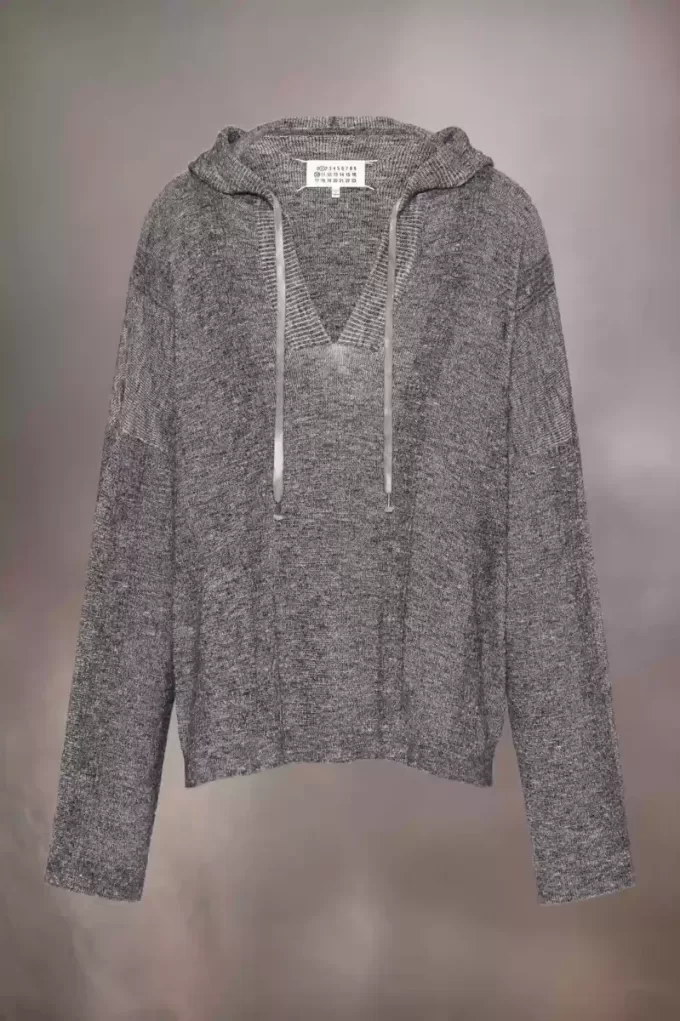 Zomer kin gebreide hoodie