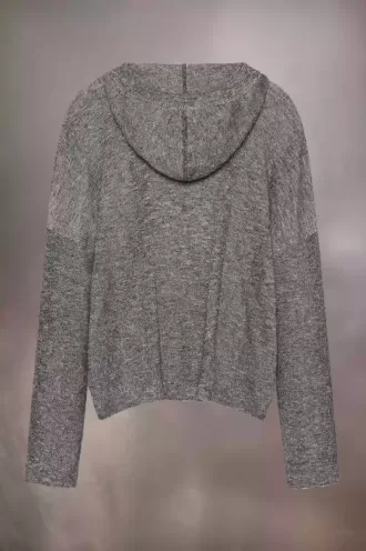 Zomer kin gebreide hoodie