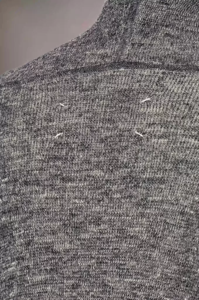 Zomer kin gebreide hoodie
