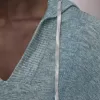 Zomer kin gebreide hoodie